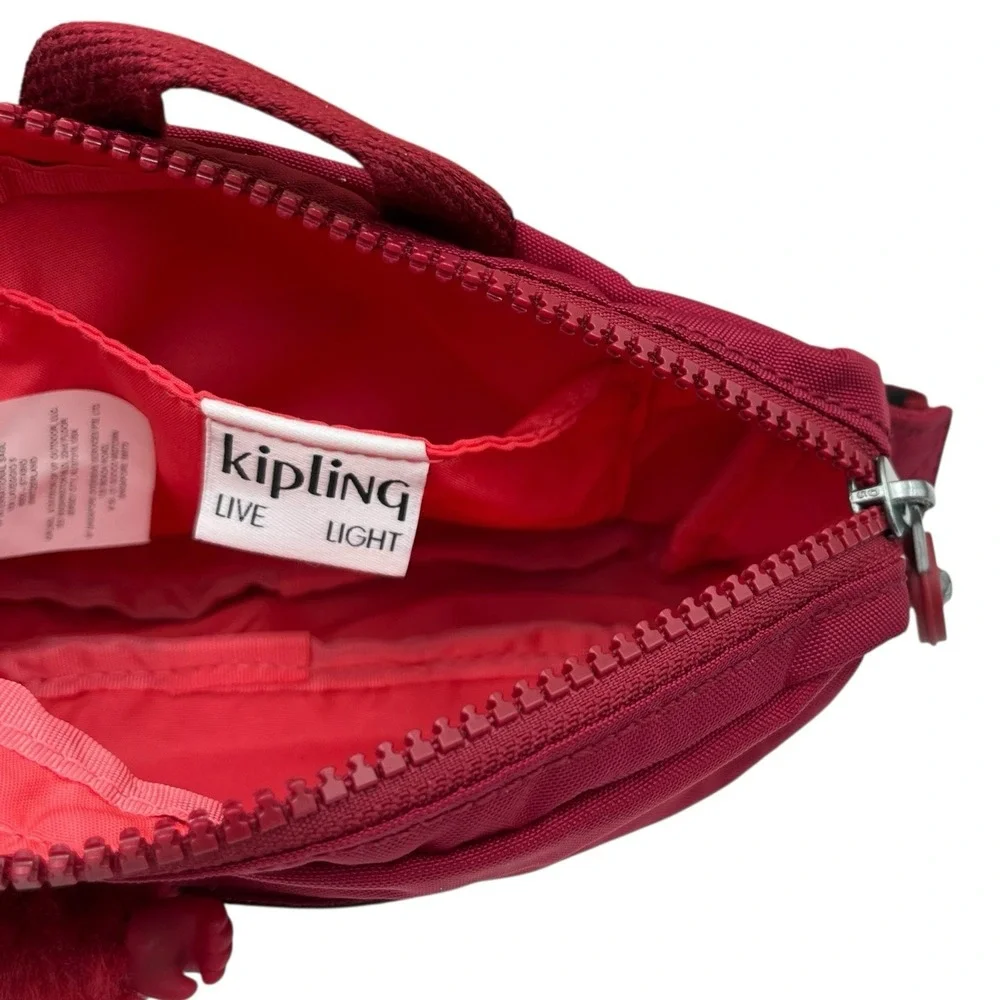 Kipling Womens Alys Waist Travel Pack Funky Red
